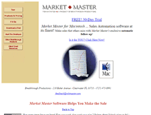 Tablet Screenshot of mktmaster.com